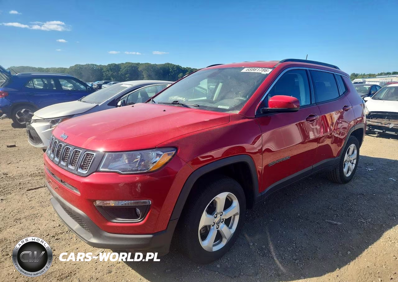 2019 Jeep Compass Latitude VIN:3C4NJDBB1KT689612 - 1