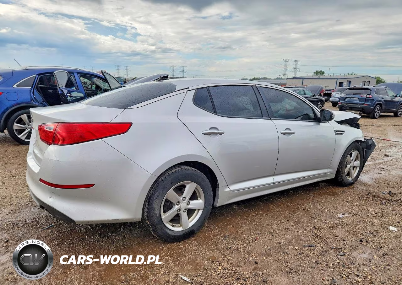 2015 Kia Optima Lx VIN:5XXGM4A76FG378286 - 3