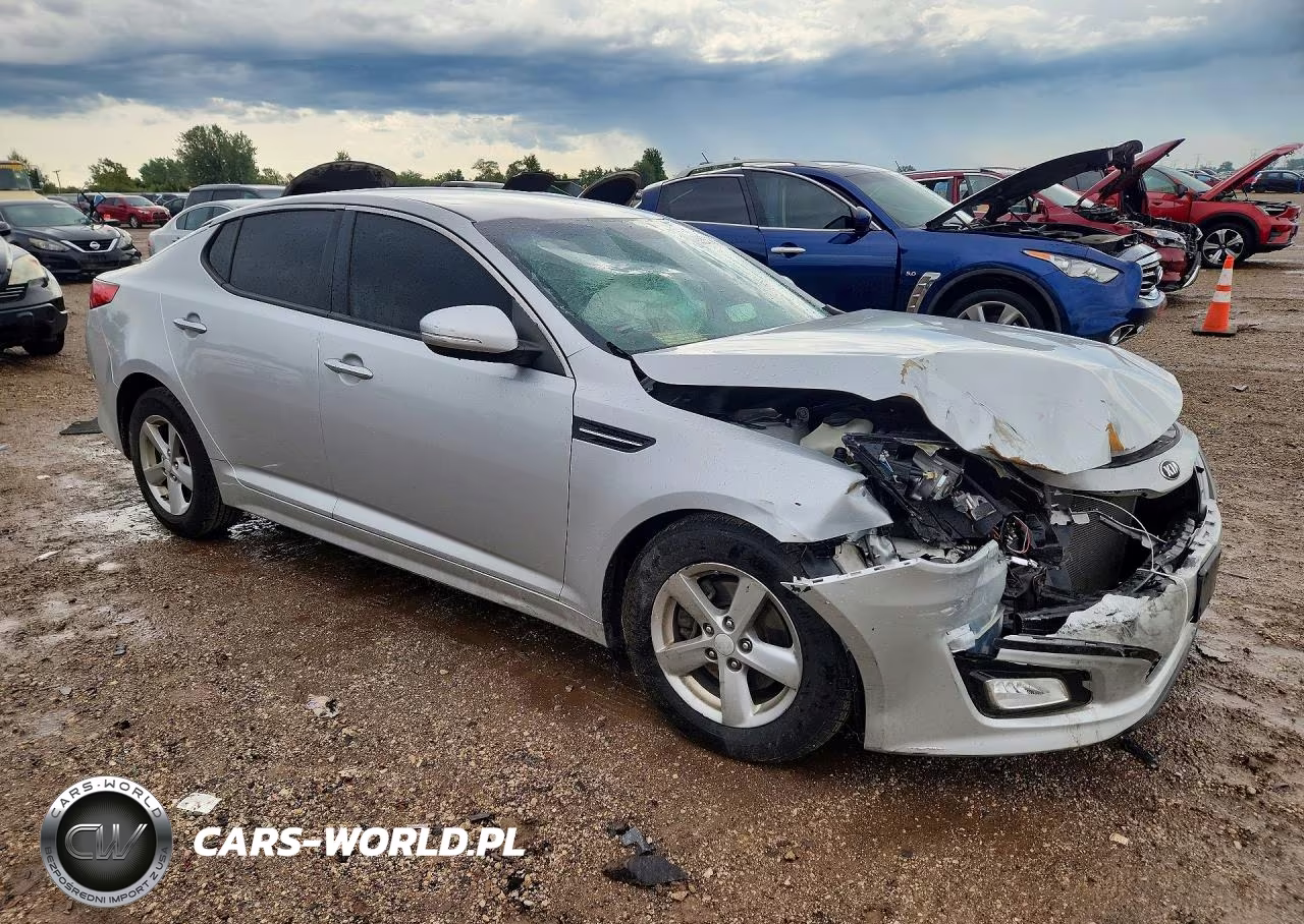 2015 Kia Optima Lx VIN:5XXGM4A76FG378286 - 4