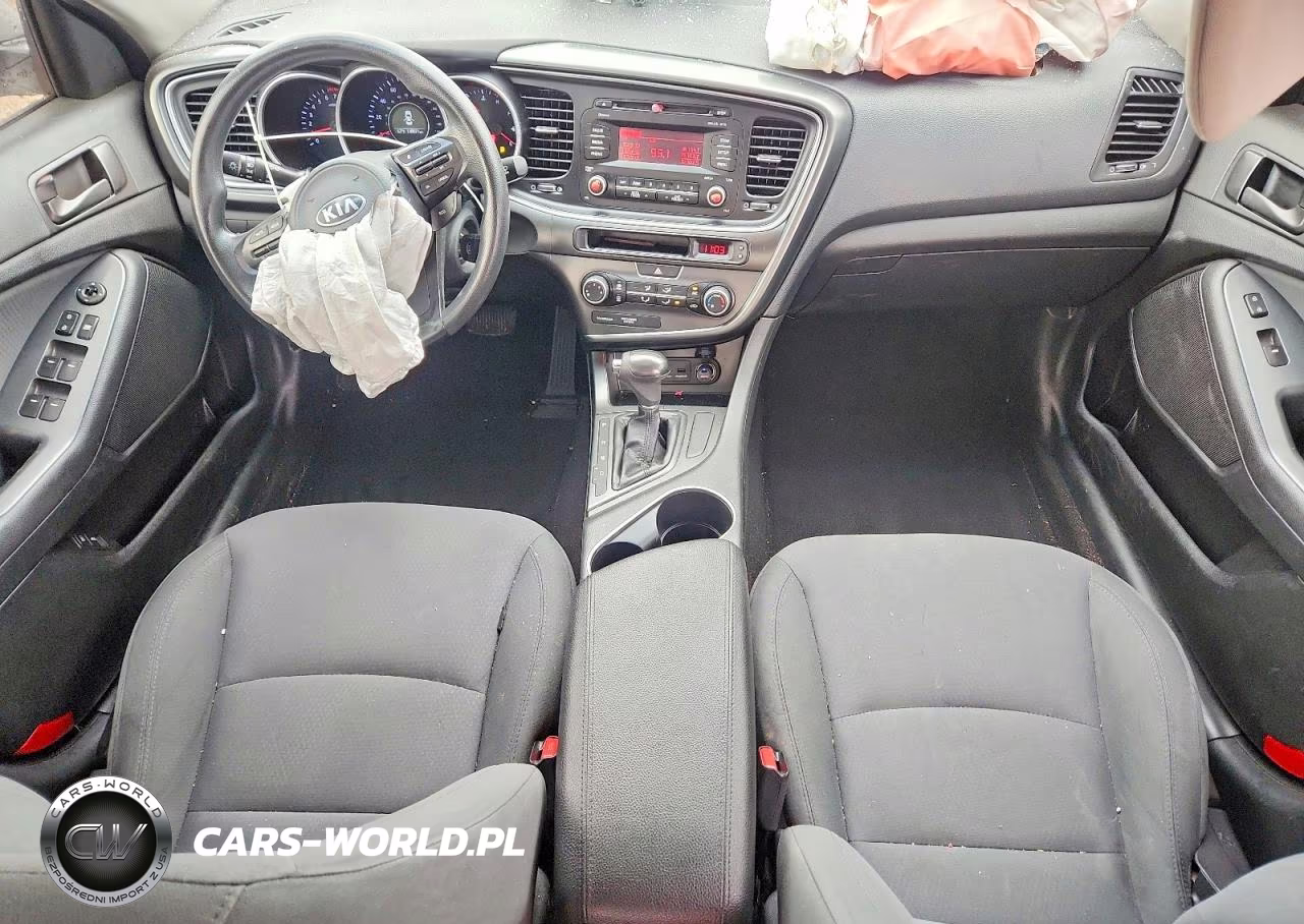 2015 Kia Optima Lx VIN:5XXGM4A76FG378286 - 8