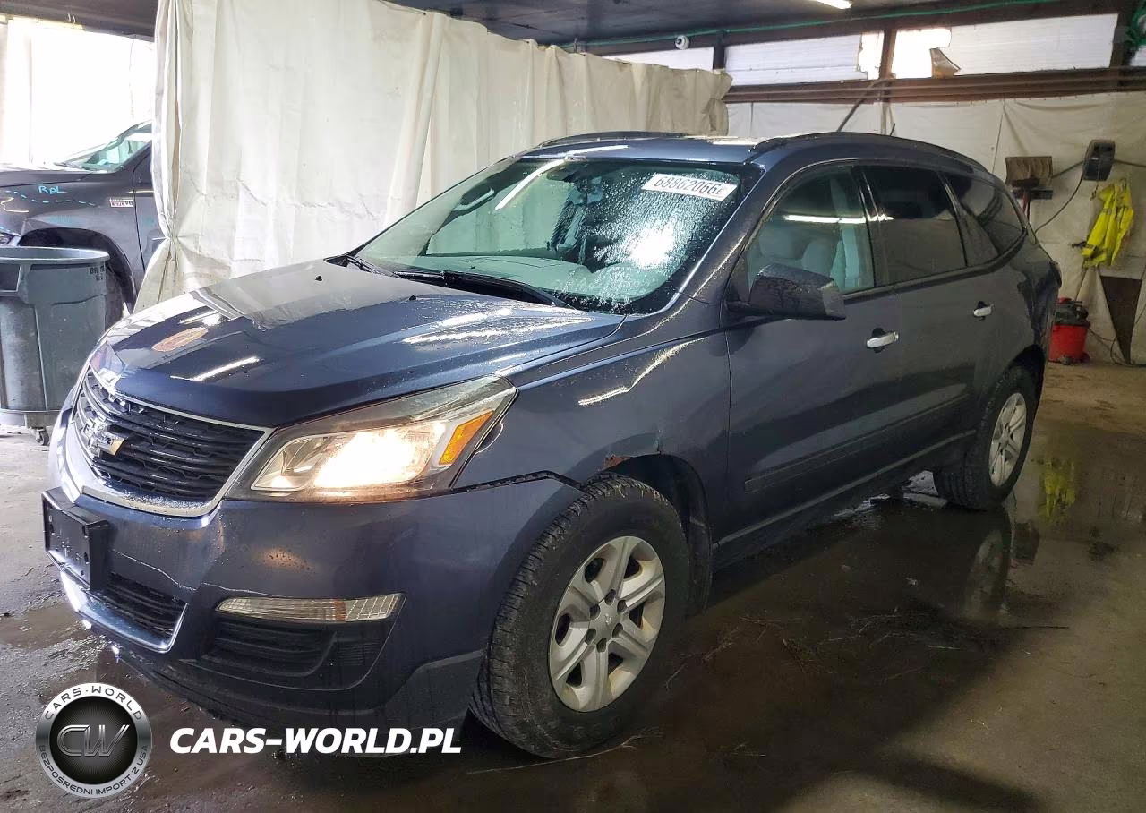 2013 Chevrolet Traverse Ls VIN:1GNKVFEDXDJ112921 - 1