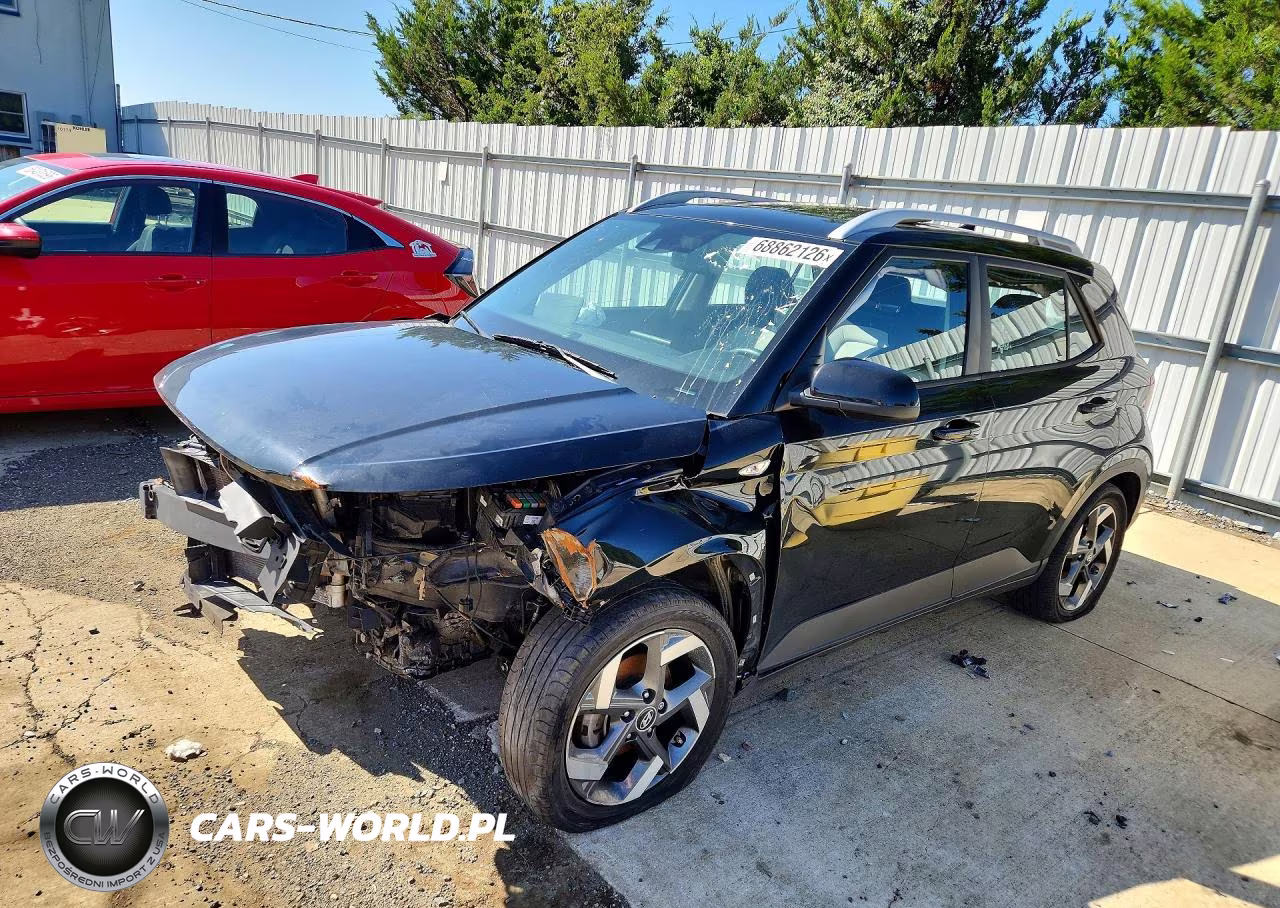 2022 Hyundai Venue Sel VIN:KMHRC8A39NU143028 - 1
