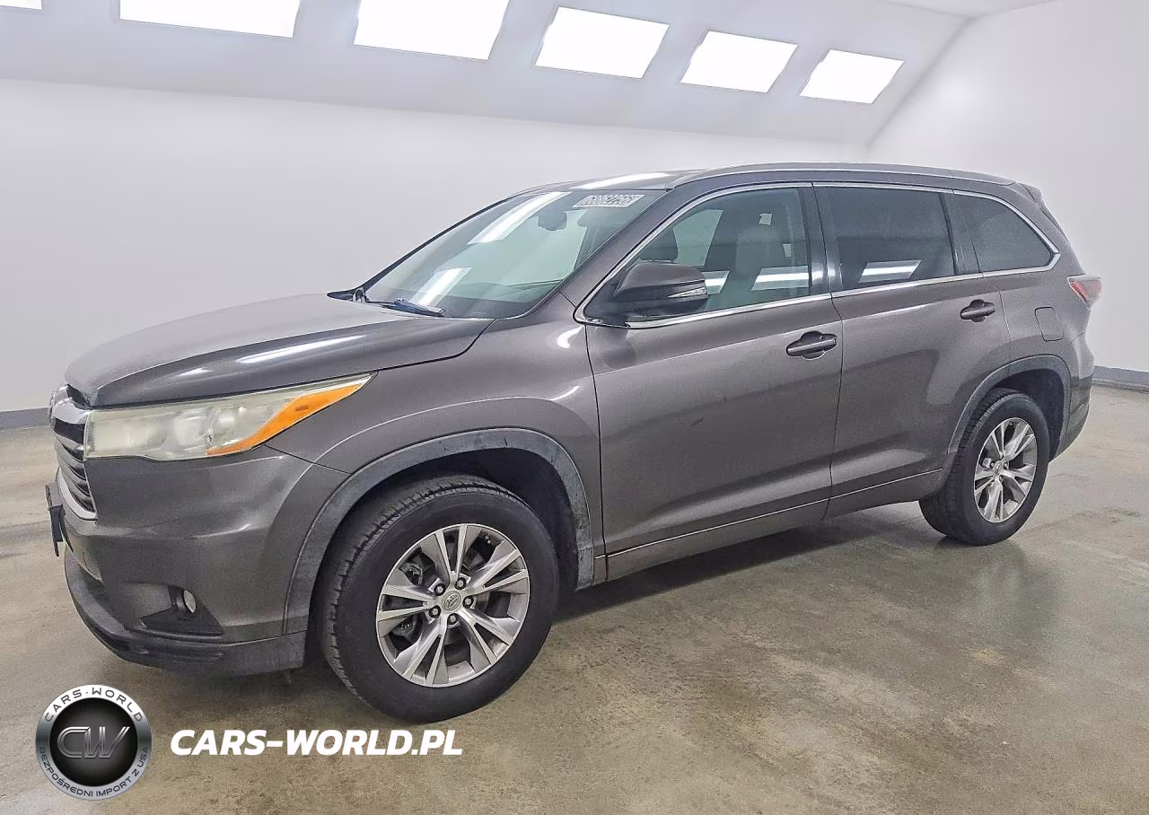2014 Toyota Highlander Xle