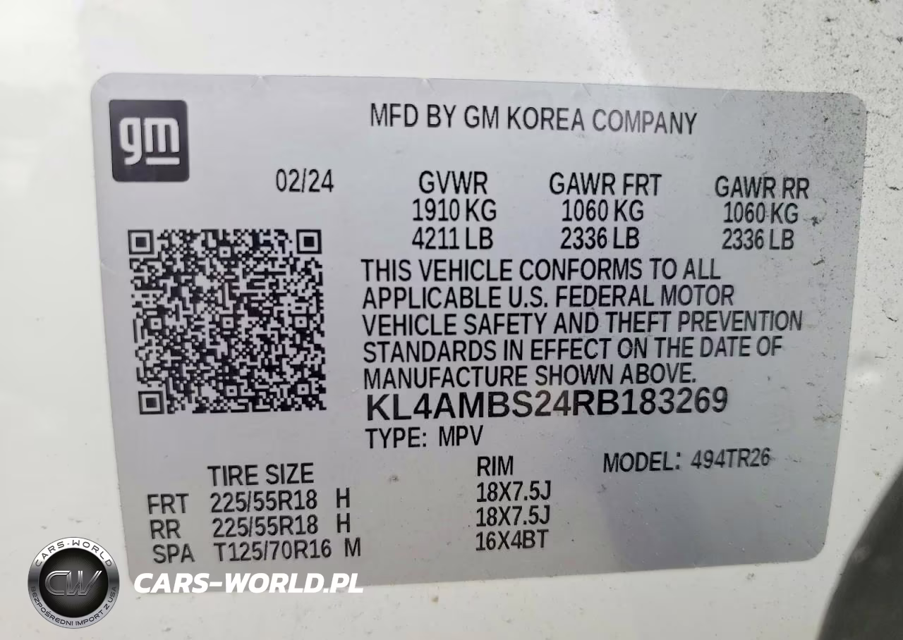 2024 Buick Encore Gx Preferred VIN:KL4AMBS24RB183269 - 13