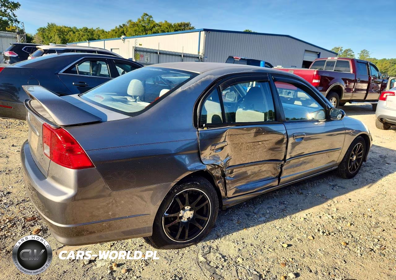 2005 Honda Civic VIN:2HGES16535H621407 - 3