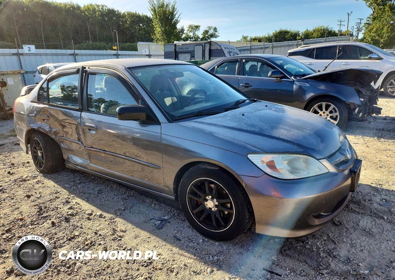 2005 Honda Civic VIN:2HGES16535H621407 - 4