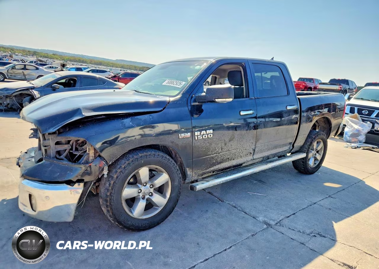 2014 Ram 1500 Slt VIN:1C6RR6LT3ES455787 - 1