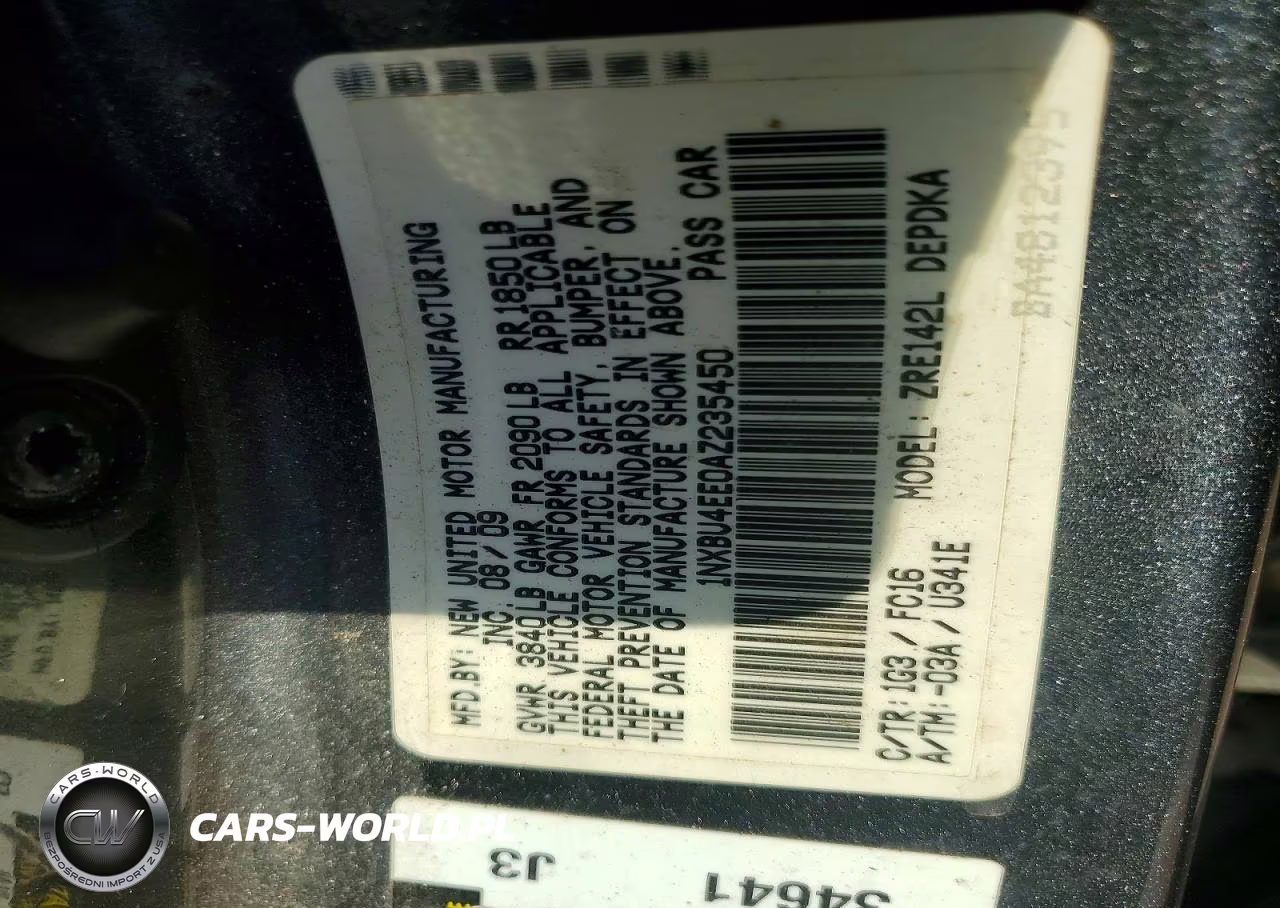 2010 Toyota Corolla Le VIN:1NXBU4EE0AZ235450 - 12