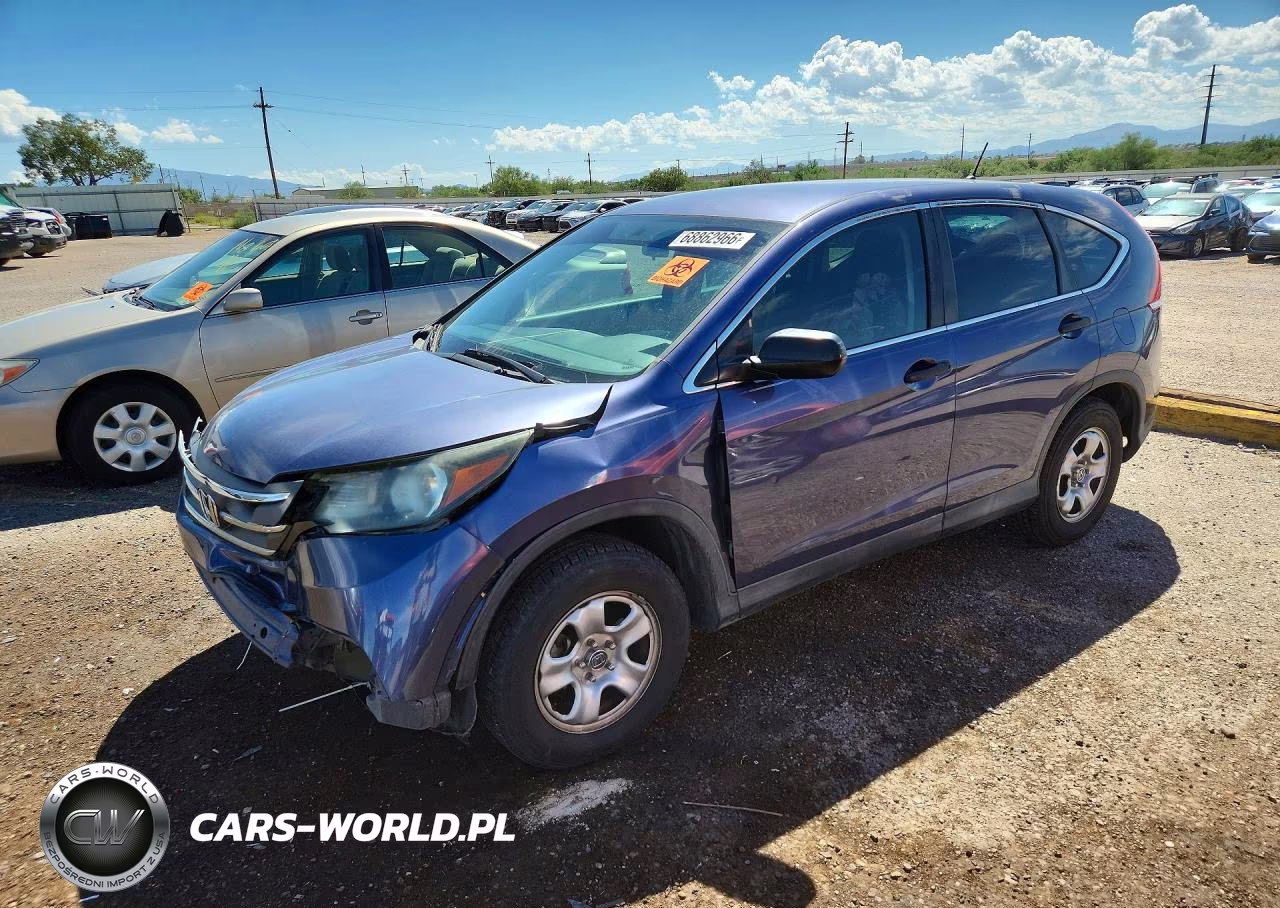 2013 Honda Cr-V Lx VIN:2HKRM3H38DH511797 - 1