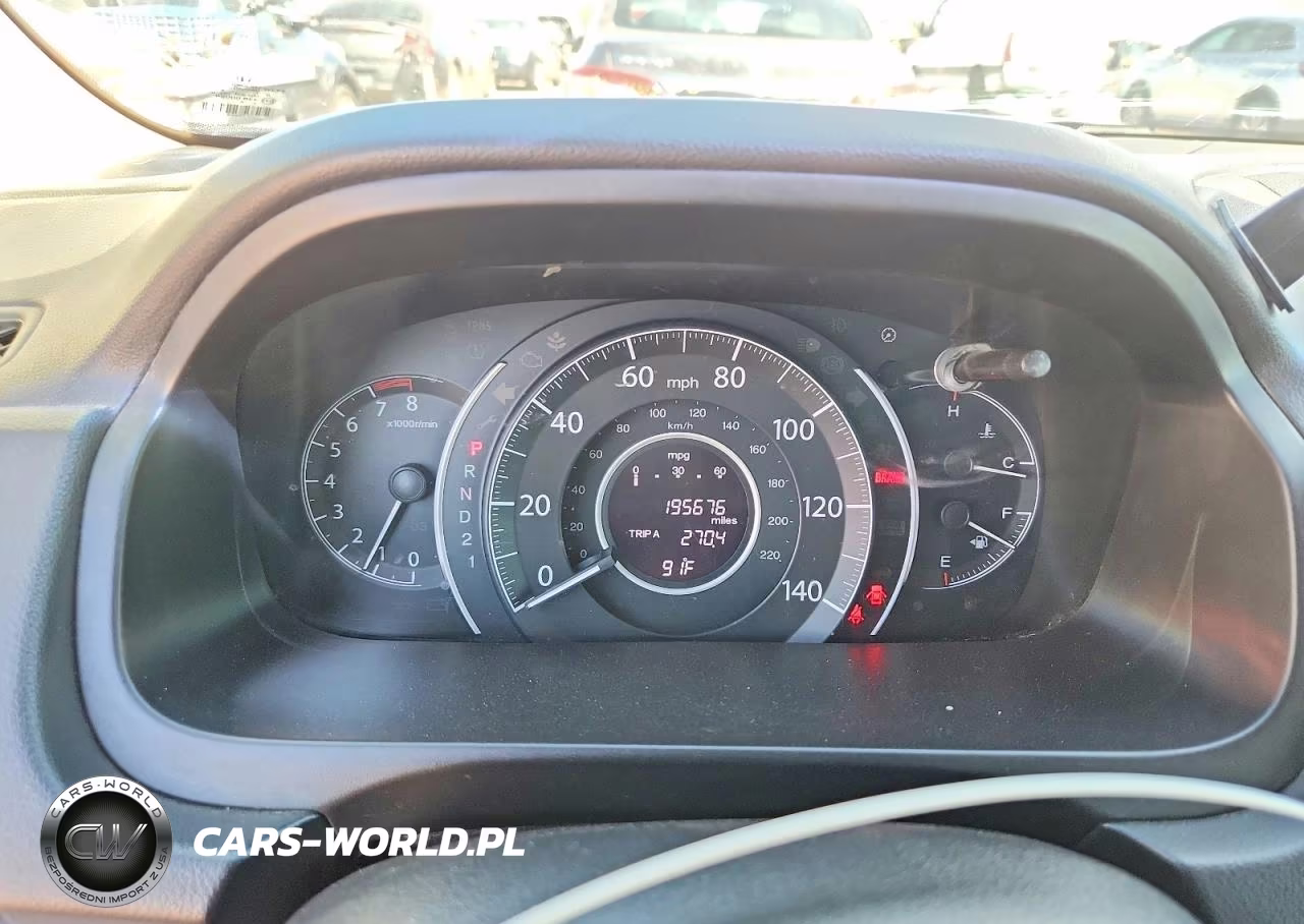 2013 Honda Cr-V Lx VIN:2HKRM3H38DH511797 - 9