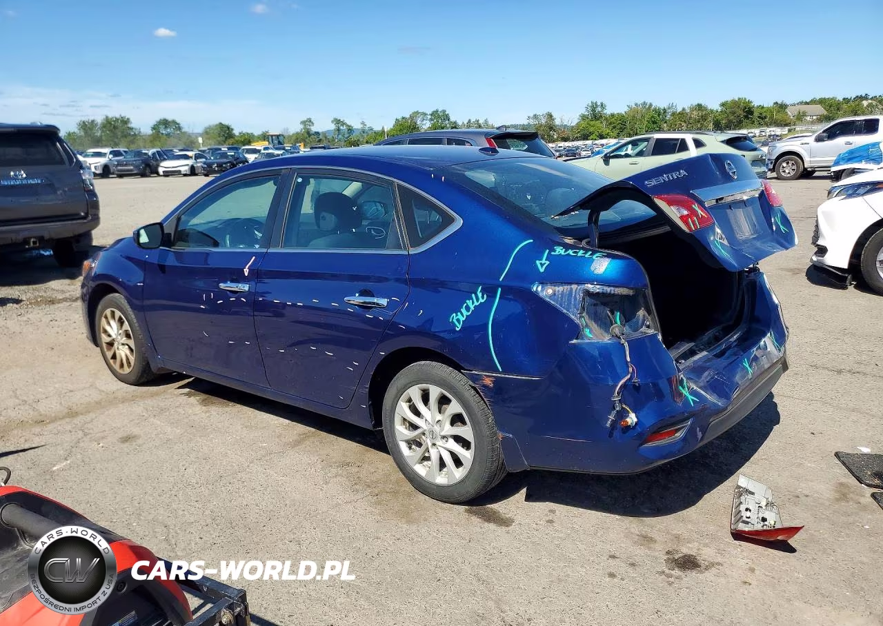 2019 Nissan Sentra Sv VIN:3N1AB7AP4KY301370 - 2