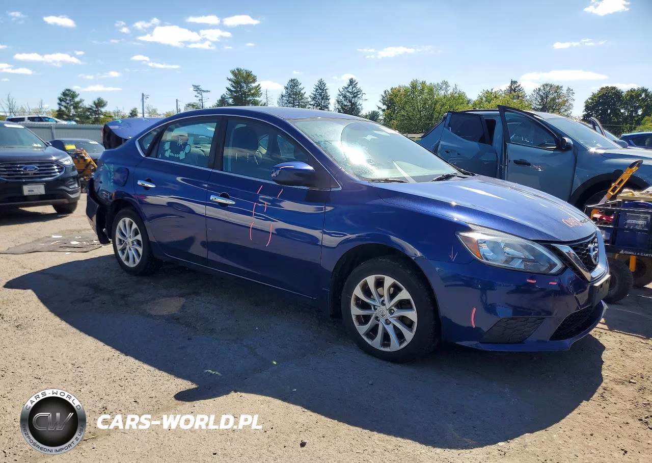 2019 Nissan Sentra Sv VIN:3N1AB7AP4KY301370 - 4