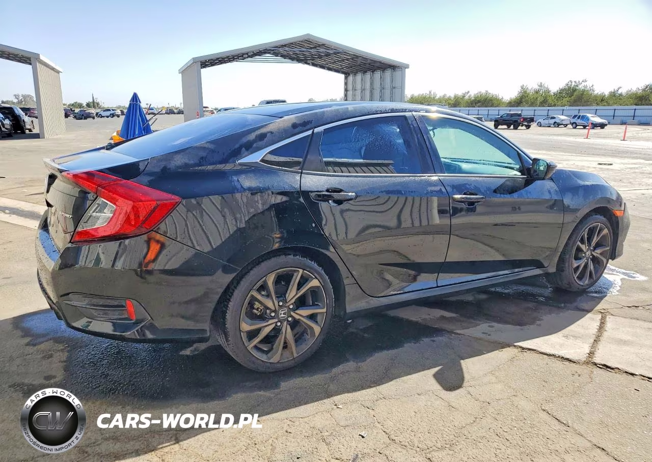 2021 Honda Civic Sport VIN:2HGFC2F83MH545705 - 3