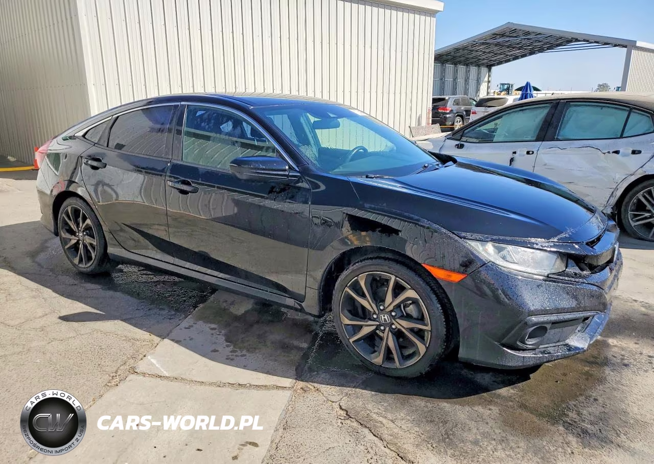 2021 Honda Civic Sport VIN:2HGFC2F83MH545705 - 4