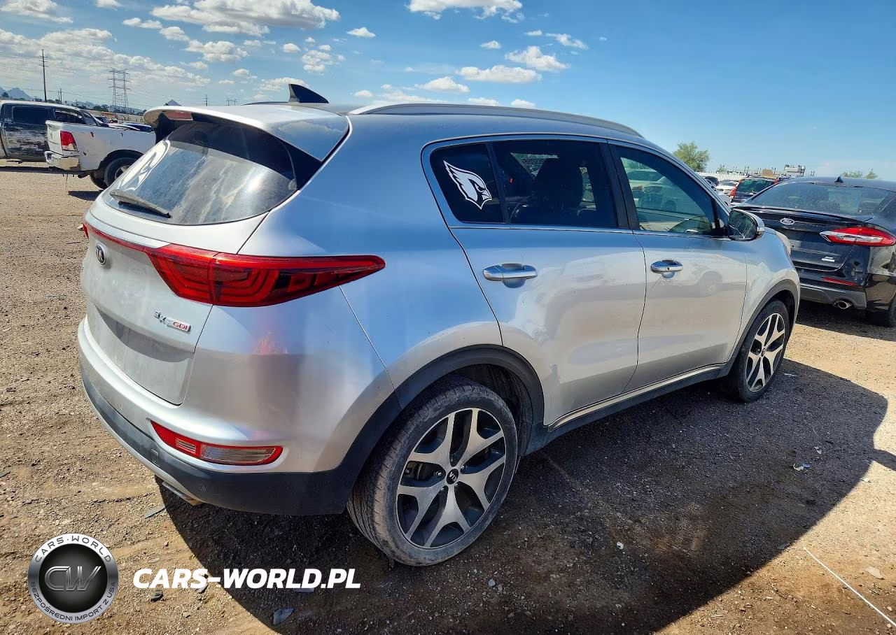2017 Kia Sportage Sx VIN:KNDPR3A63H7085539 - 3