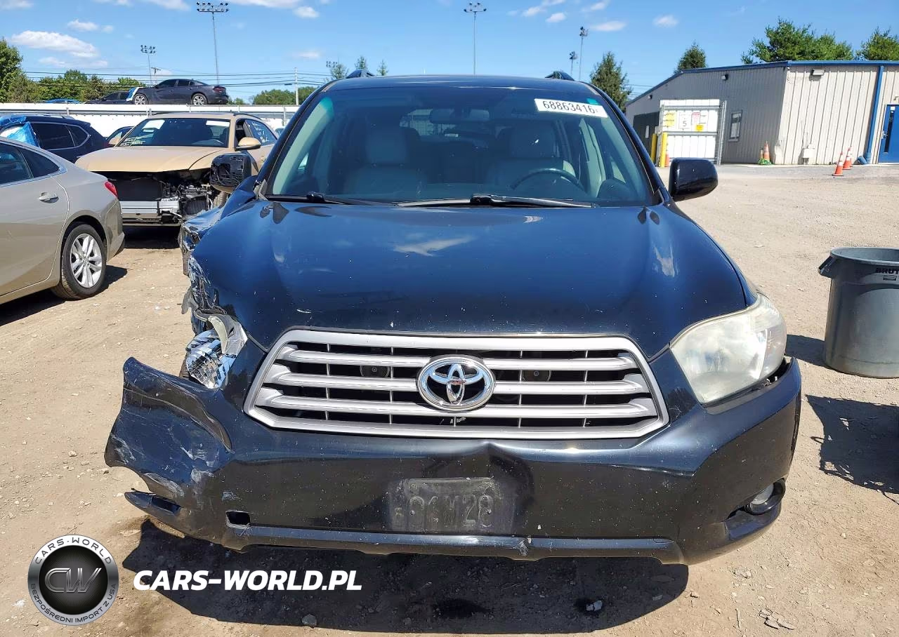 2010 Toyota Highlander Se VIN:5TDJK3EH5AS030284 - 5
