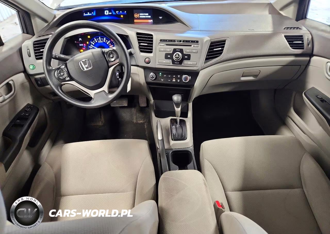 2012 Honda Civic Lx VIN:19XFB2F55CE085612 - 8