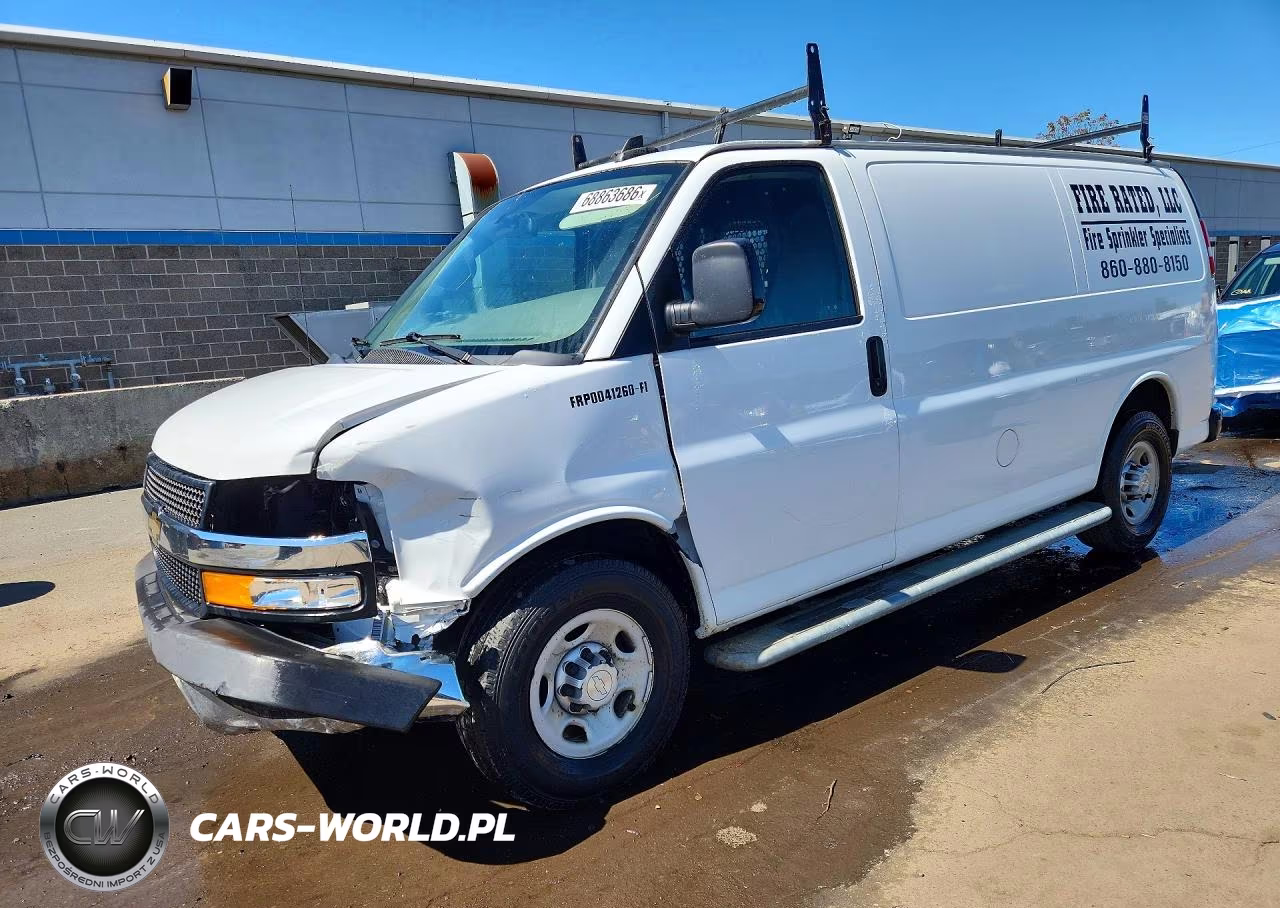 2021 Chevrolet Express G2500 Delivery Van VIN:1GCWGAF72M1207621 - 1