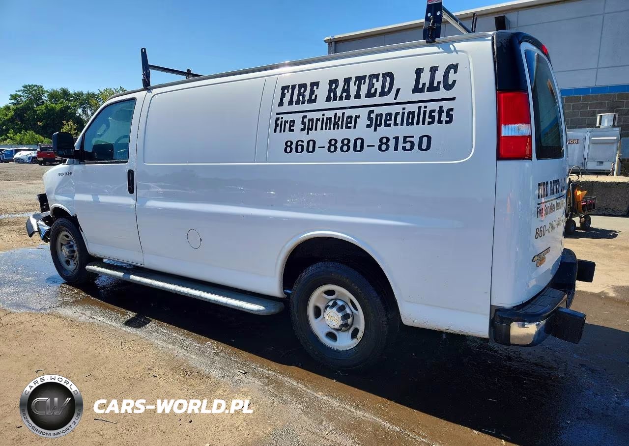 2021 Chevrolet Express G2500 Delivery Van VIN:1GCWGAF72M1207621 - 2