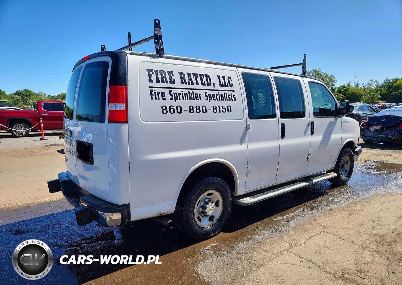 2021 Chevrolet Express G2500 Delivery Van VIN:1GCWGAF72M1207621 - 3