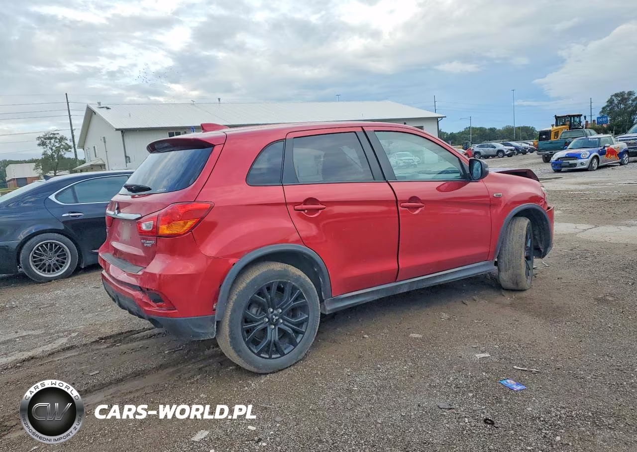 2018 Mitsubishi Outlander Sport Es VIN:JA4AR3AU9JZ021045 - 3