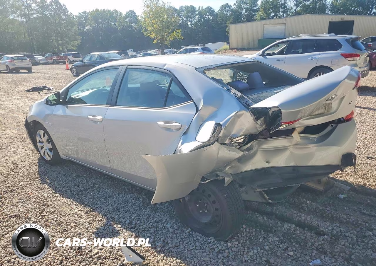 2015 Toyota Corolla Le VIN:2T1BURHE5FC253878 - 2