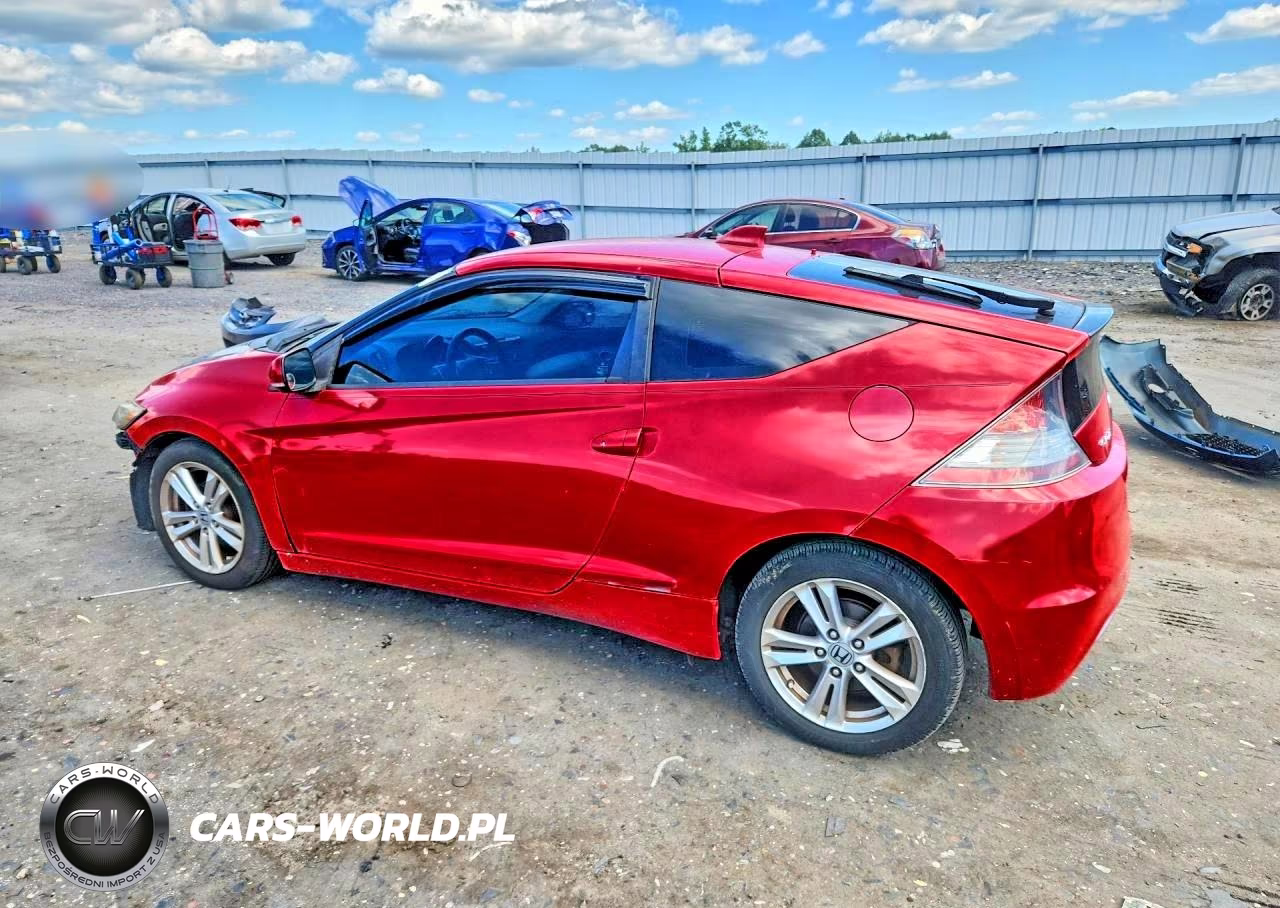 2011 Honda Cr-Z Ex VIN:JHMZF1C60BS008195 - 2