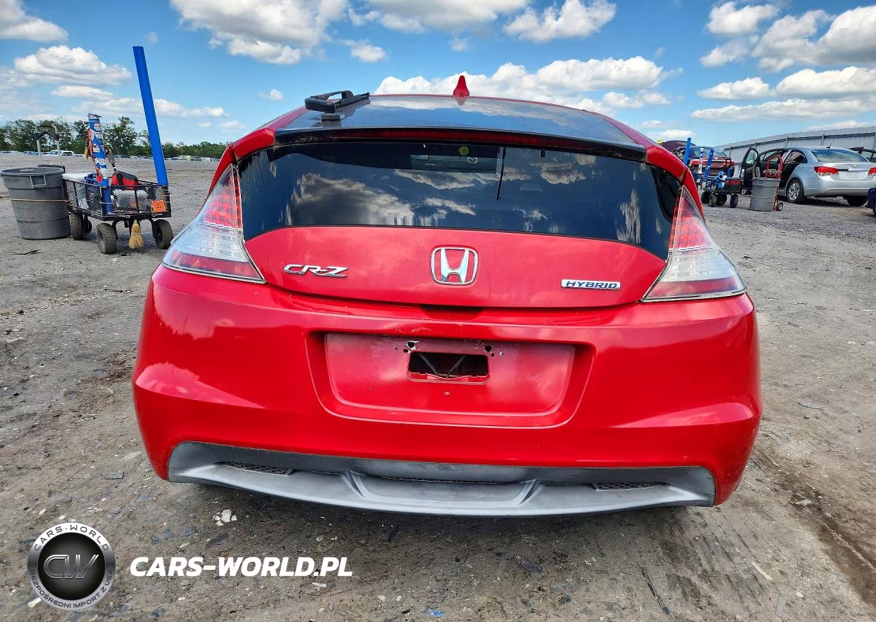 2011 Honda Cr-Z Ex VIN:JHMZF1C60BS008195 - 6