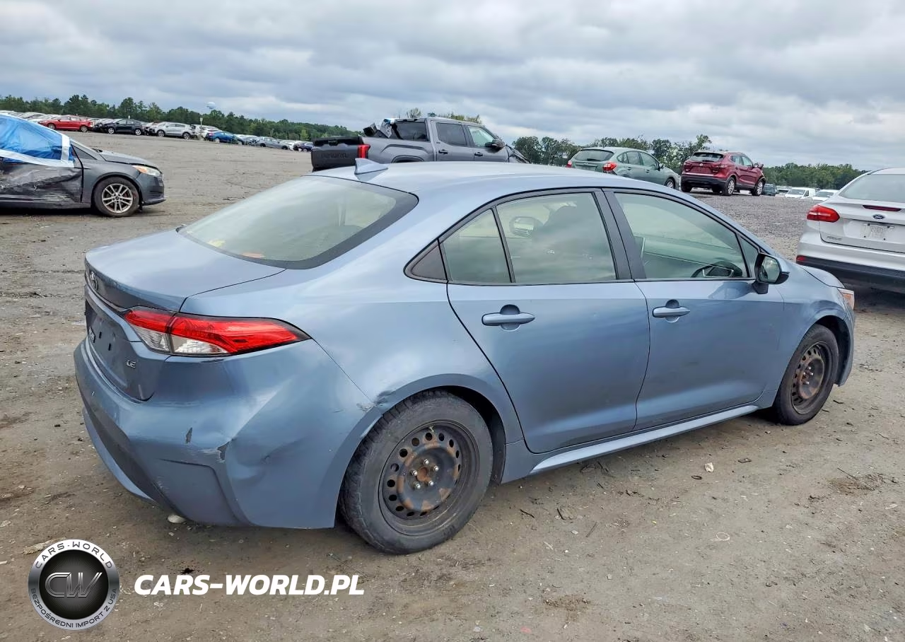 2020 Toyota Corolla Le VIN:JTDEPRAE2LJ094848 - 3