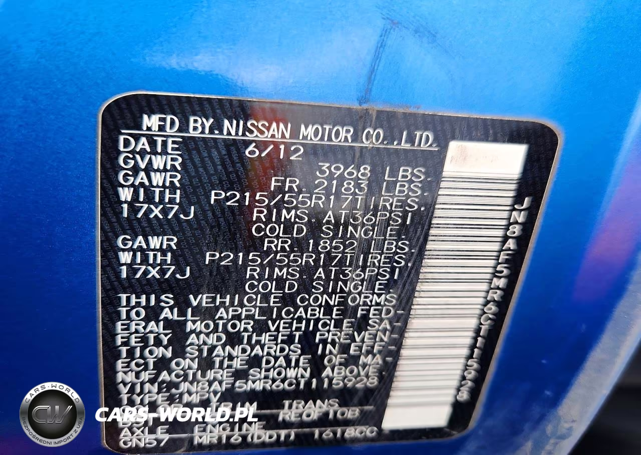 2012 Nissan Juke S VIN:JN8AF5MR6CT115928 - 13