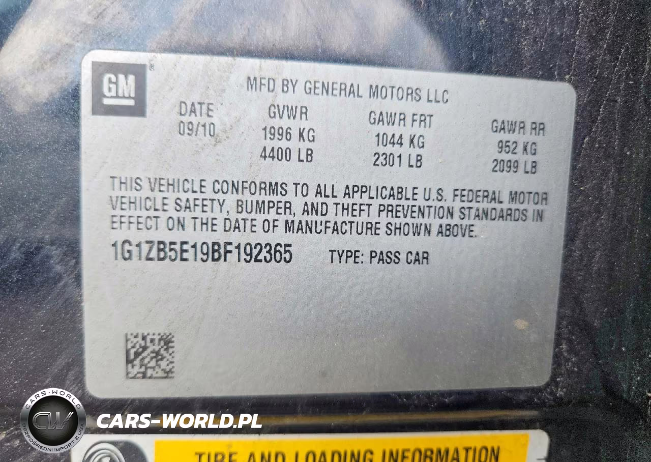 2011 Chevrolet Malibu Ls VIN:1G1ZB5E19BF192365 - 13