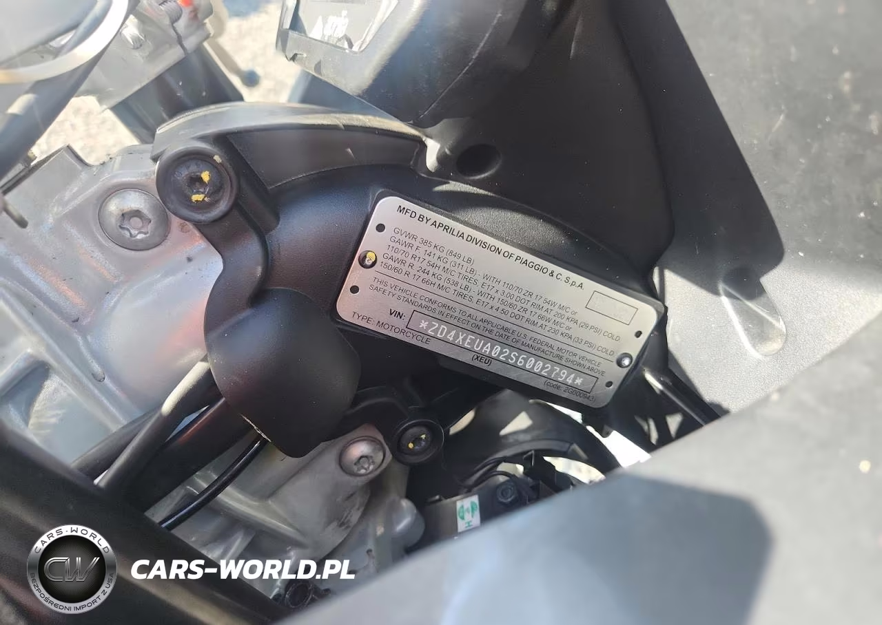 2025 Aprilia Rs 457 VIN:ZD4XEUA02S6002794 - 9