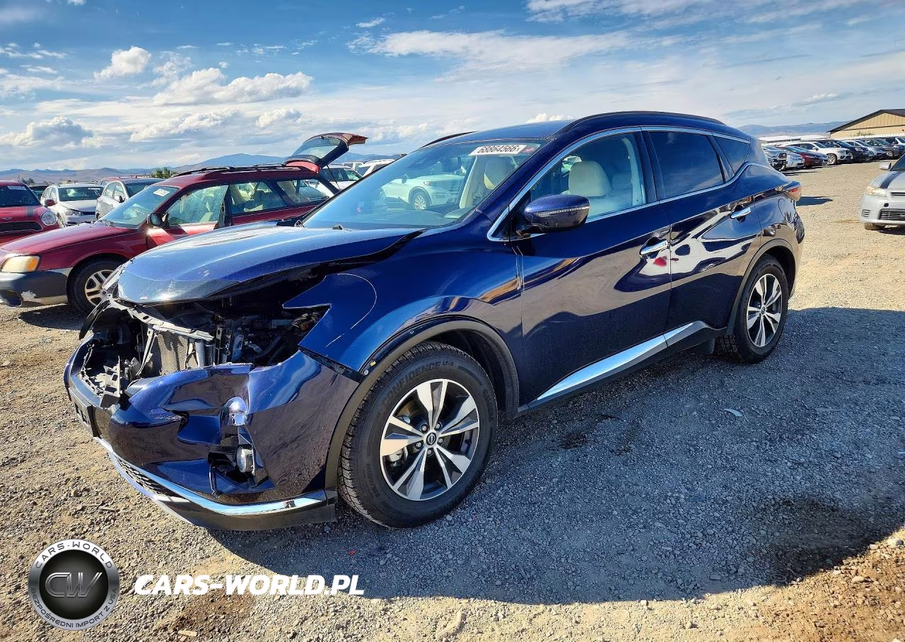 2023 Nissan Murano Sv VIN:5N1AZ2BSXPC106772 - 1