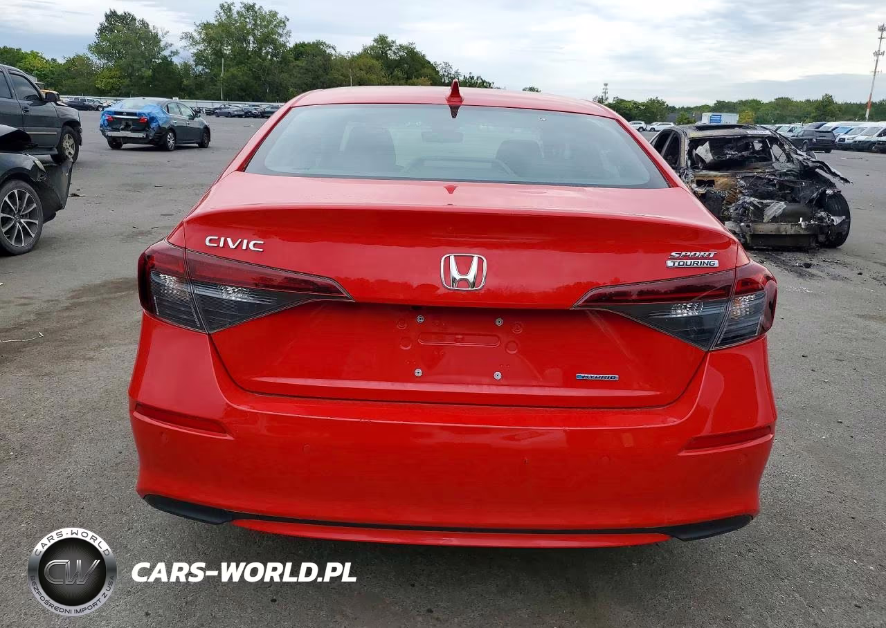 2025 Honda Civic Hybrid Sport-Sport Touring VIN:2HGFE4F81SH310321 - 6