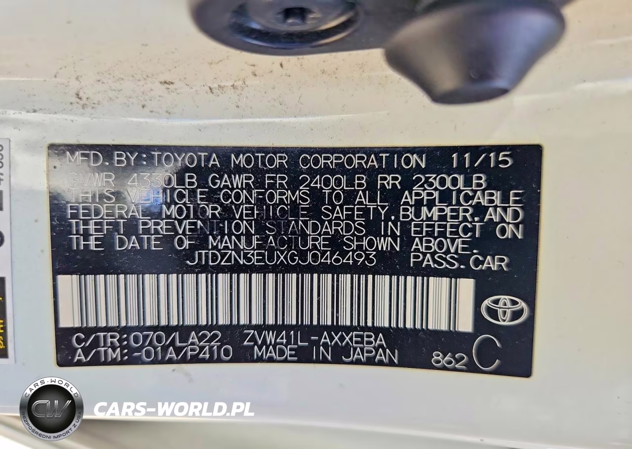 2016 Toyota Prius V Five VIN:JTDZN3EUXGJ046493 - 13