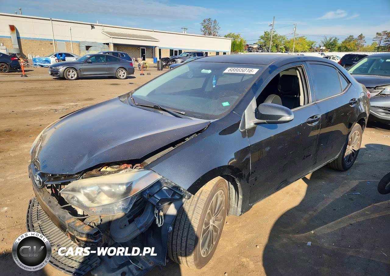 2014 Toyota Corolla S Plus VIN:2T1BURHE5EC066512 - 1