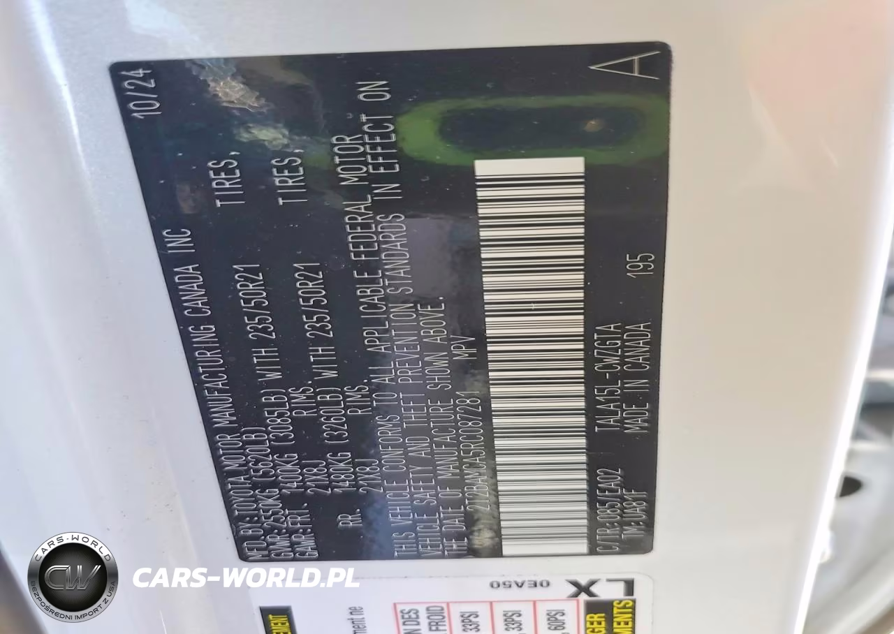 2024 Lexus Rx 350 Premium VIN:2T2BAMCA5RC087281 - 13