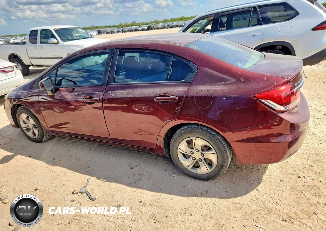 2014 Honda Civic Lx VIN:19XFB2F56EE057126 - 2