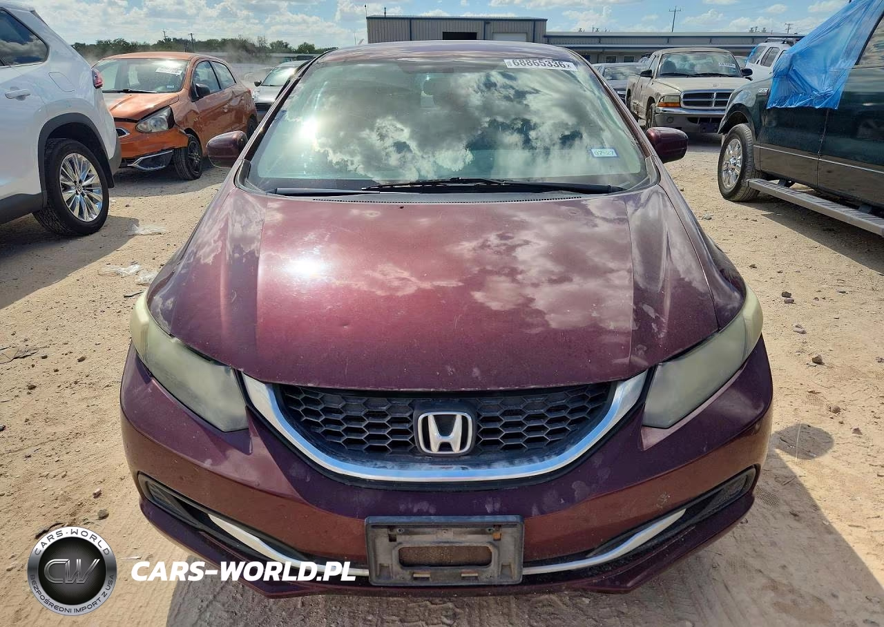2014 Honda Civic Lx VIN:19XFB2F56EE057126 - 5