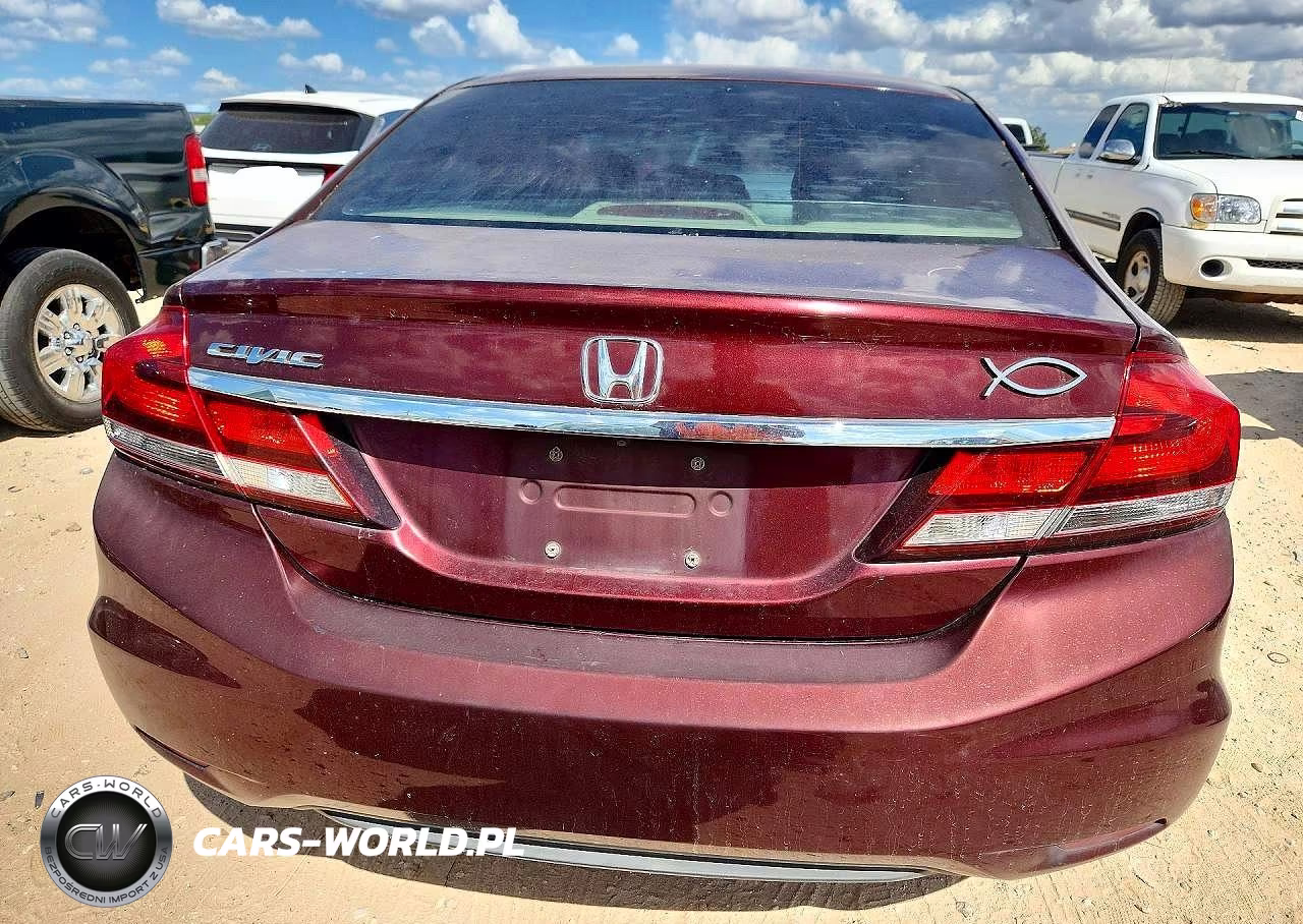 2014 Honda Civic Lx VIN:19XFB2F56EE057126 - 6