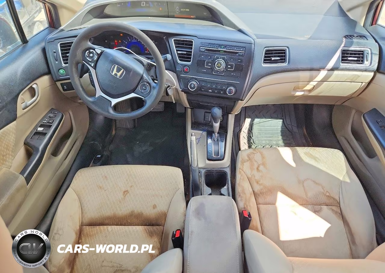 2014 Honda Civic Lx VIN:19XFB2F56EE057126 - 8