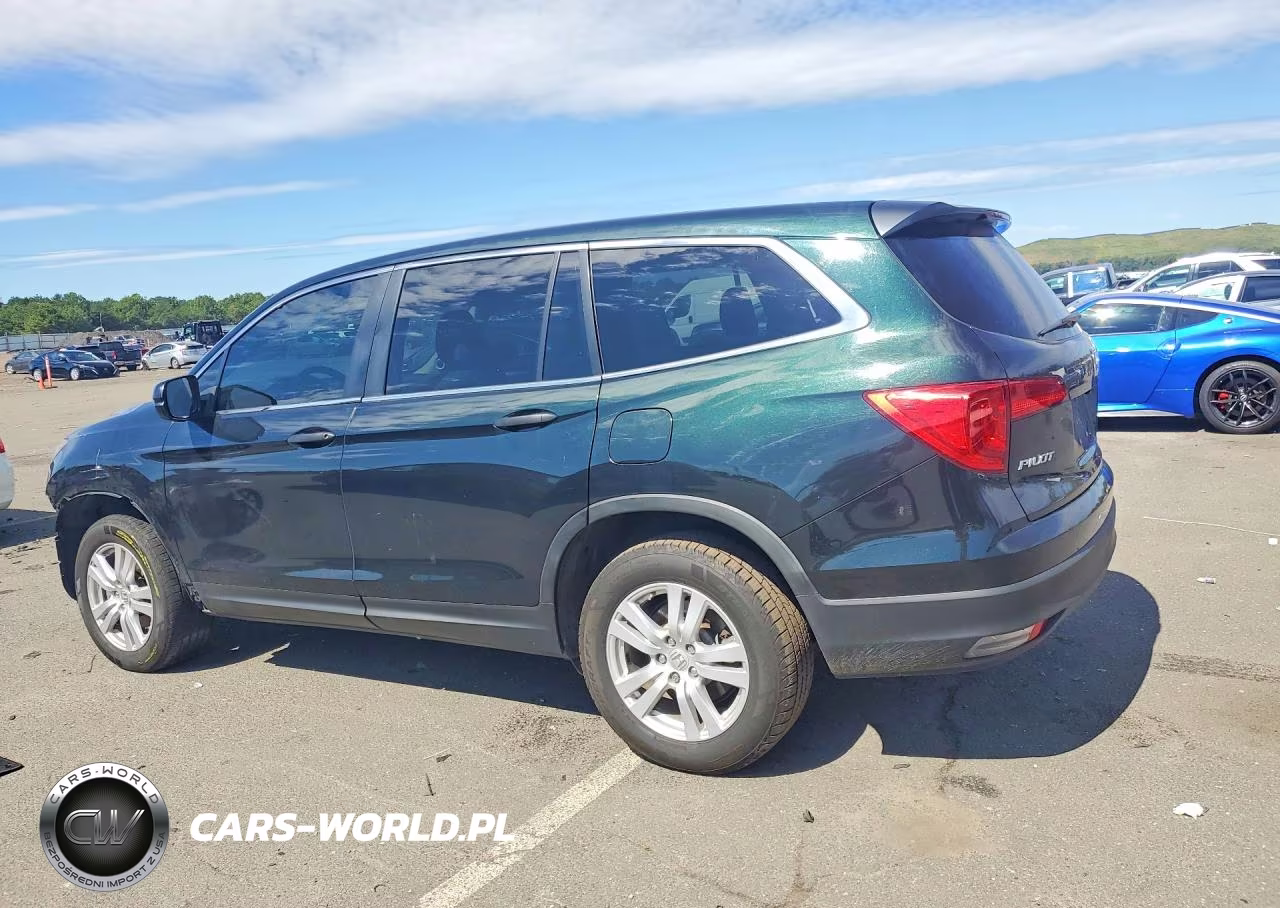 2016 Honda Pilot Lx VIN:5FNYF6H10GB111211 - 2