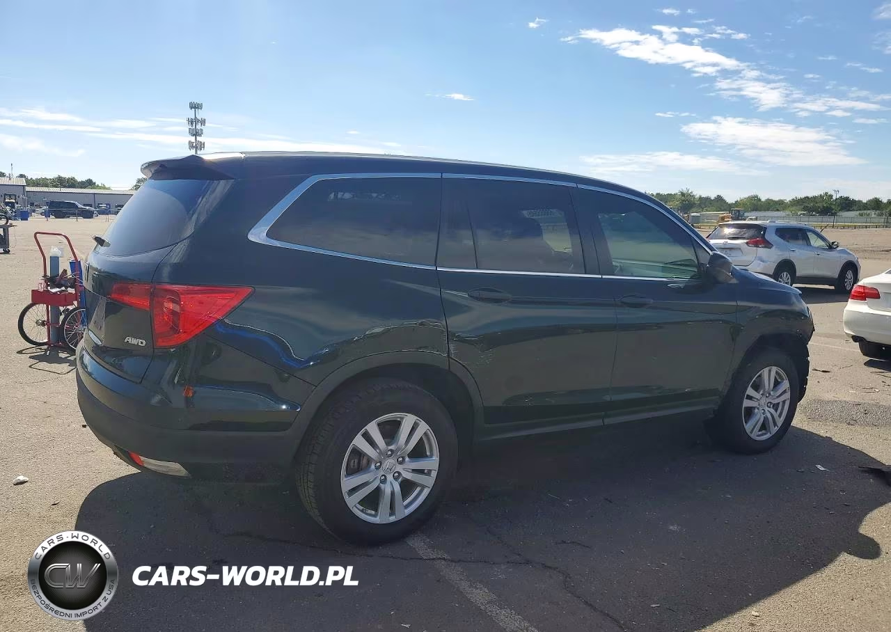2016 Honda Pilot Lx VIN:5FNYF6H10GB111211 - 3