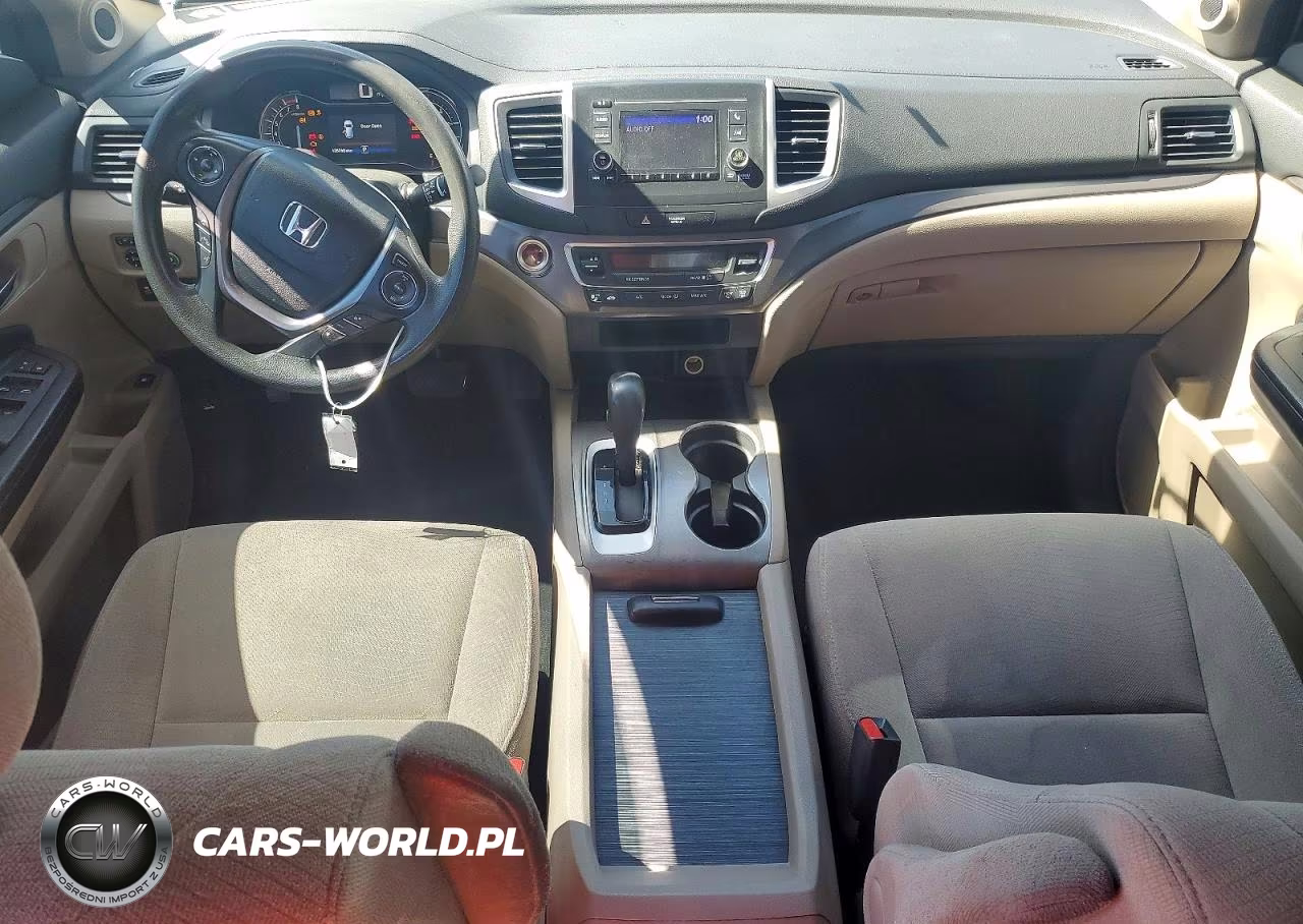 2016 Honda Pilot Lx VIN:5FNYF6H10GB111211 - 8