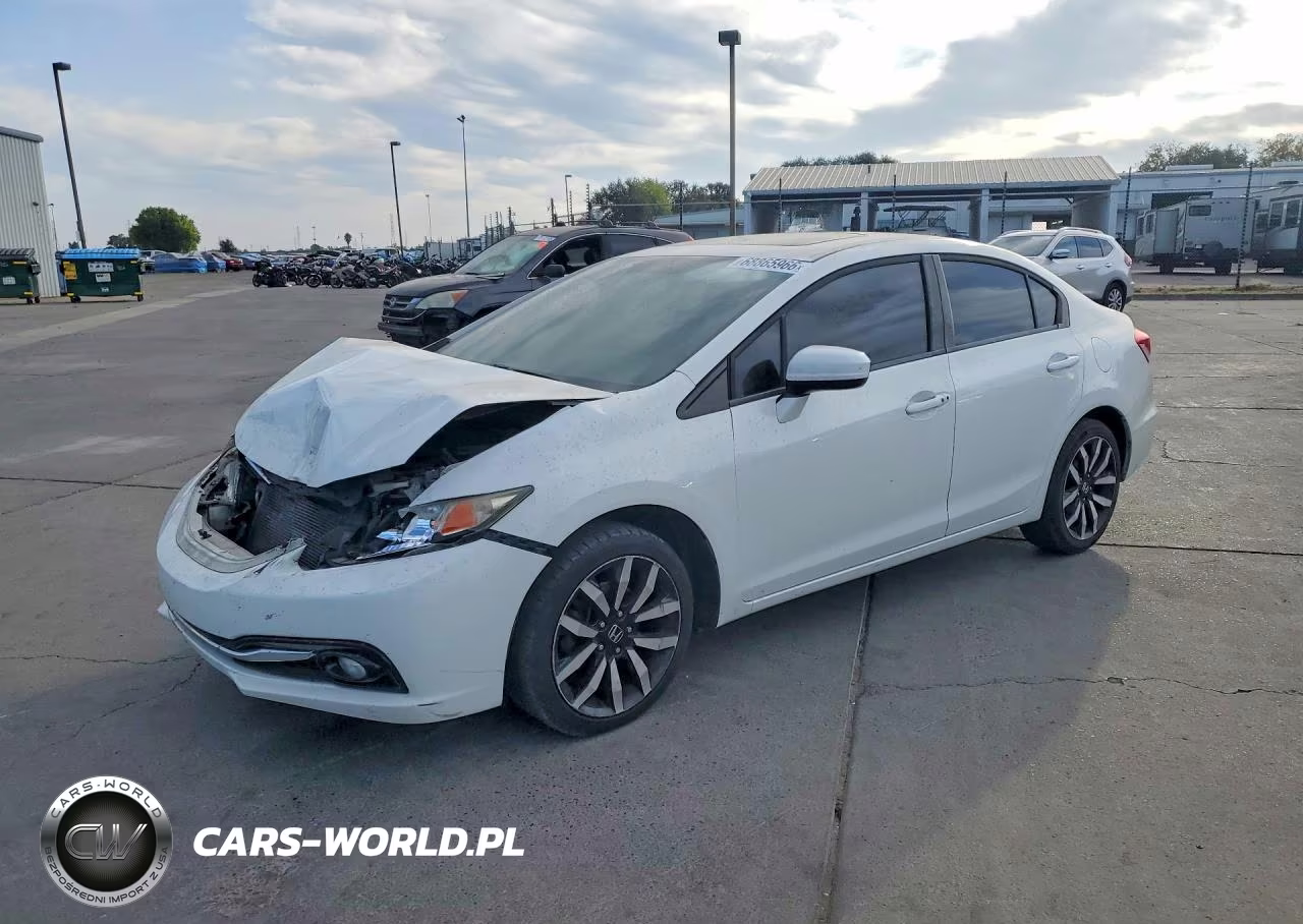 2015 Honda Civic Exl VIN:19XFB2F9XFE253252 - 1