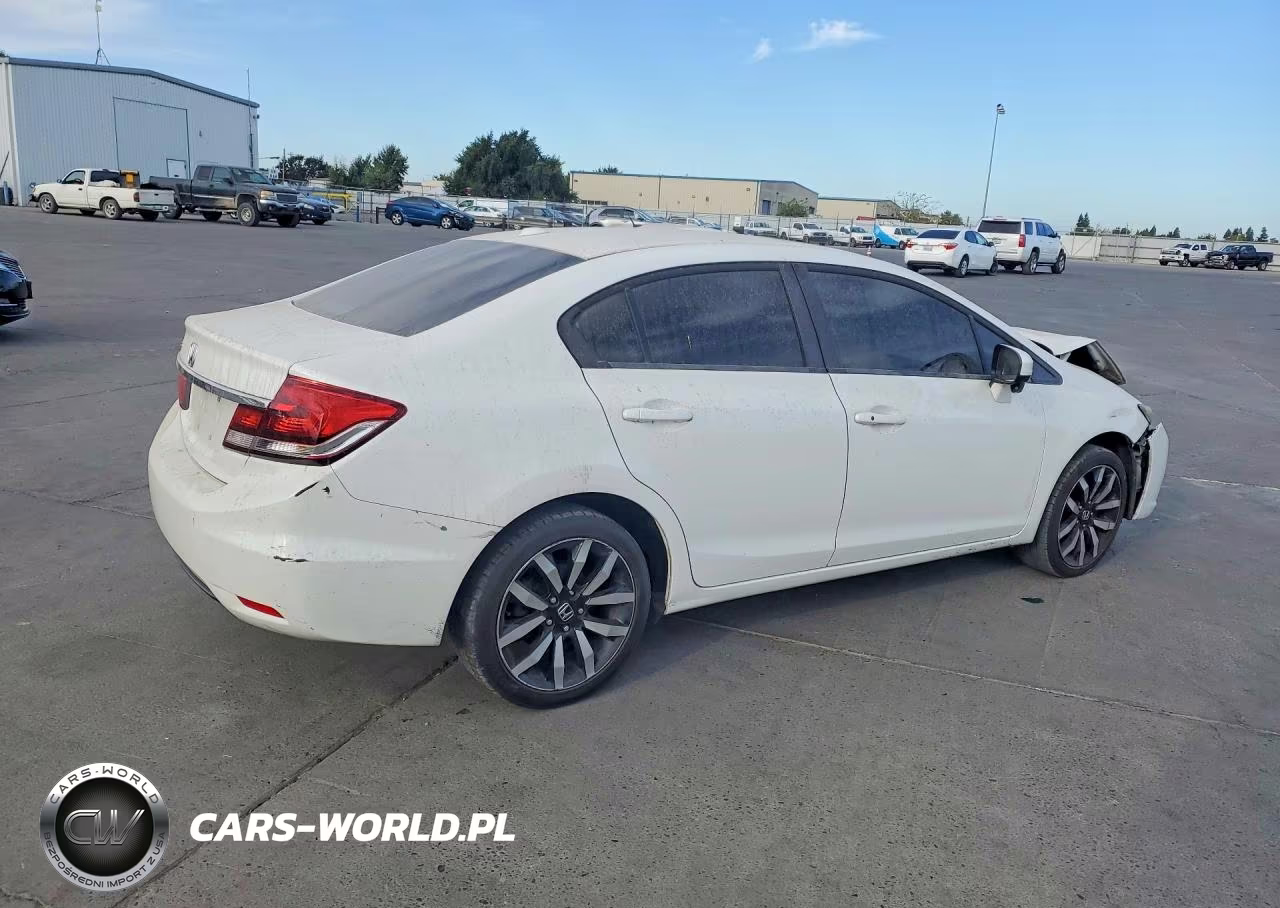 2015 Honda Civic Exl VIN:19XFB2F9XFE253252 - 3