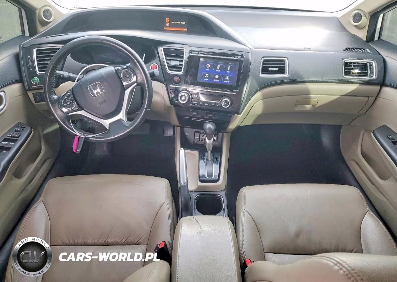 2015 Honda Civic Exl VIN:19XFB2F9XFE253252 - 8