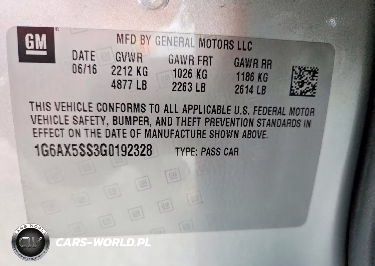 2016 Cadillac Cts Luxury Collection VIN:1G6AX5SS3G0192328 - 13
