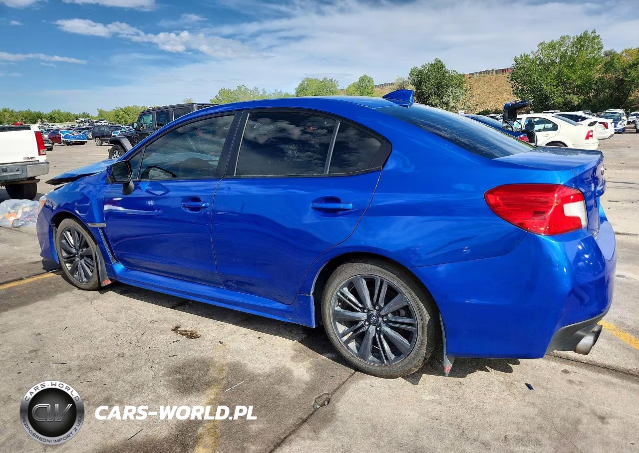 2015 Subaru Wrx VIN:JF1VA1A68F9837908 - 2