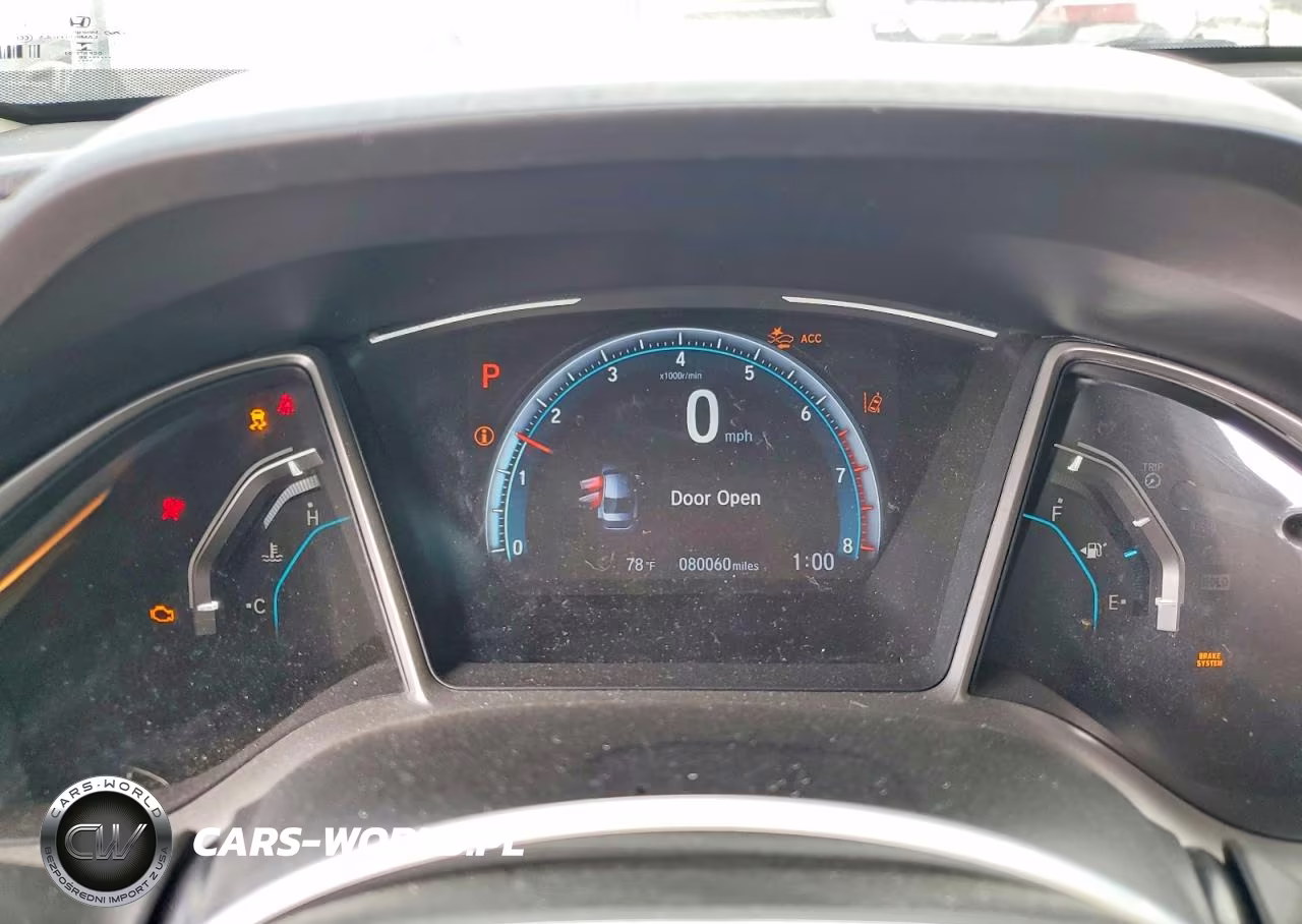 2020 Honda Civic Exl VIN:19XFC1F71LE204653 - 9